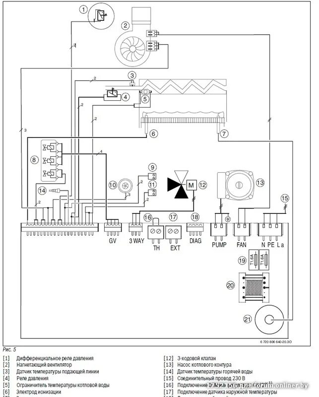 Котел бош 6000 схема подключения Bosch Gaz 6000W (WBN6000-24C) - Форум onliner.by