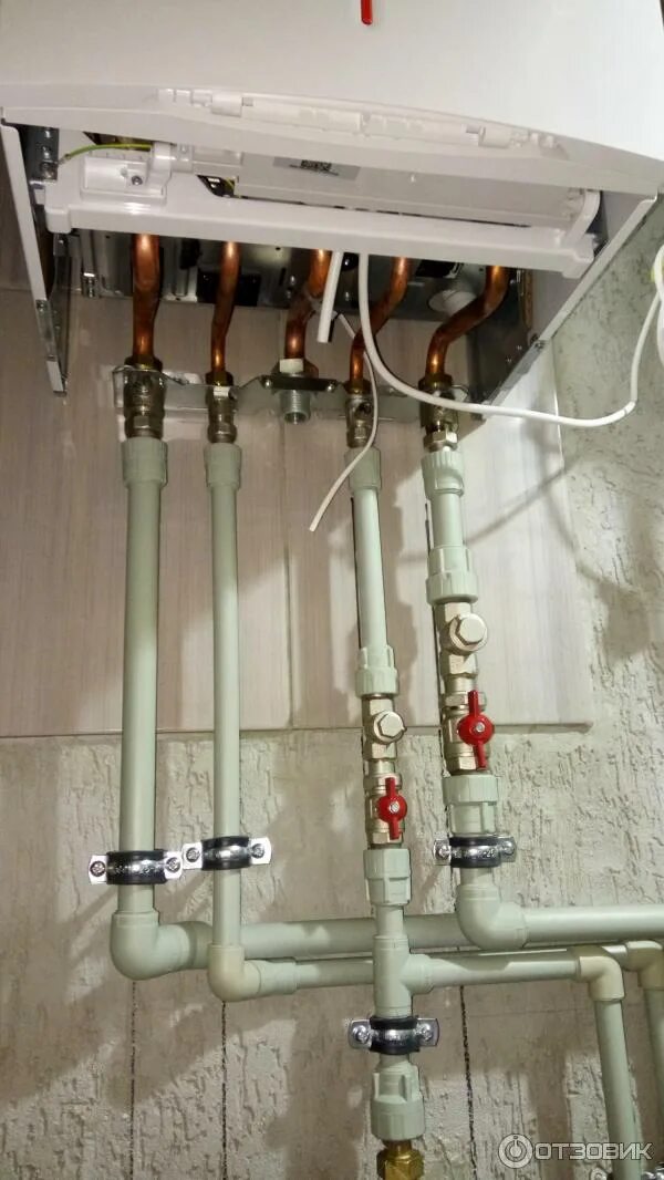Котел бош подключение к системе отопления Отзыв о Газовый настенный котел Bosch Gaz 7000 W ZWC 35-3MFA Хороший, дорогой ко