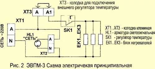 Котел эвпм 6 схема подключения Электроводонагреватель типа ЭВПМ (Электрокотел) Паспорт