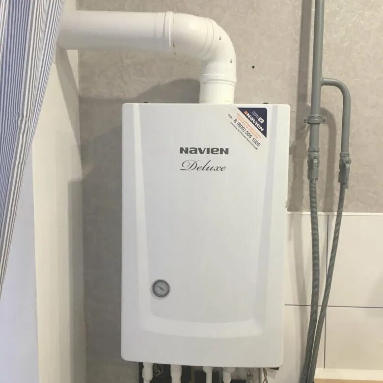 Котел газовый двухконтурный настенный навьен подключение Газовый двухконтурный котел Navien deluxe 16k - купить в Иваново, цена 15 000 ру