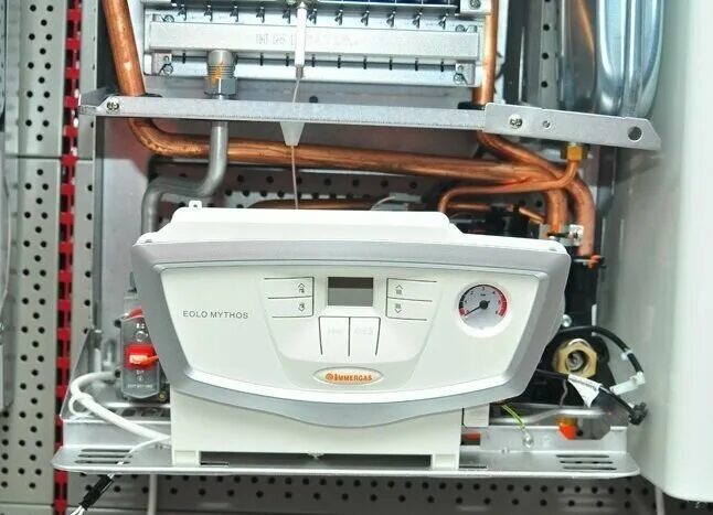 Котел иммергаз подключение Immergas Mythos Eolo 24 4R Настенный газовый котел, двухконтурный, закрытая каме