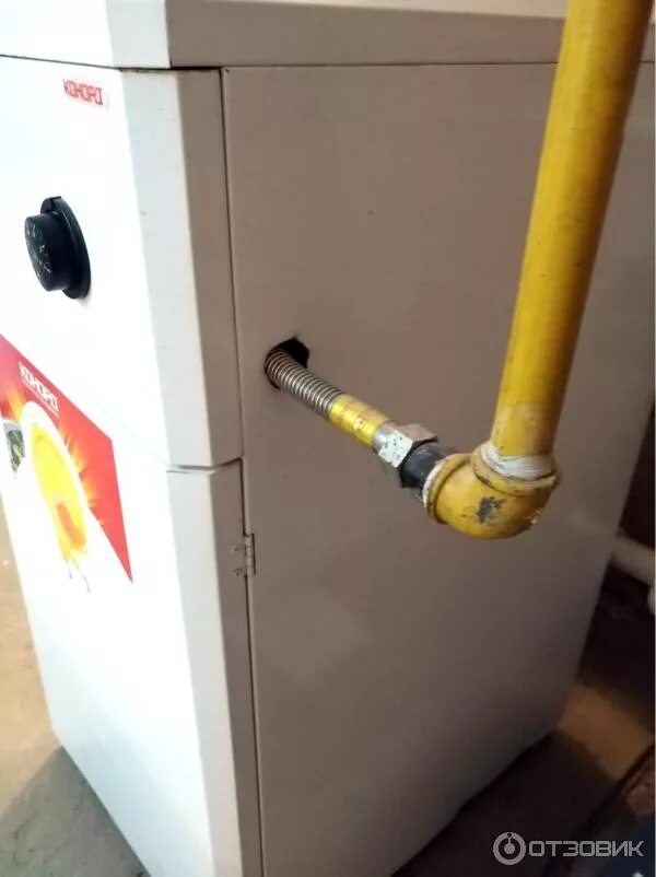 Котел конорд напольный подключение Отзыв о Напольный отопительный газовый котел Конорд КСц-Г-25 Прожорливый и капри