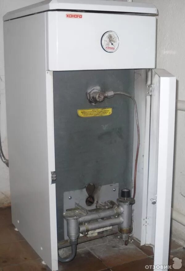Котел конорд подключение Отзыв о Напольный одноконтурный газовый котел Конорд КСц-Г-12Н Надежный и эконом