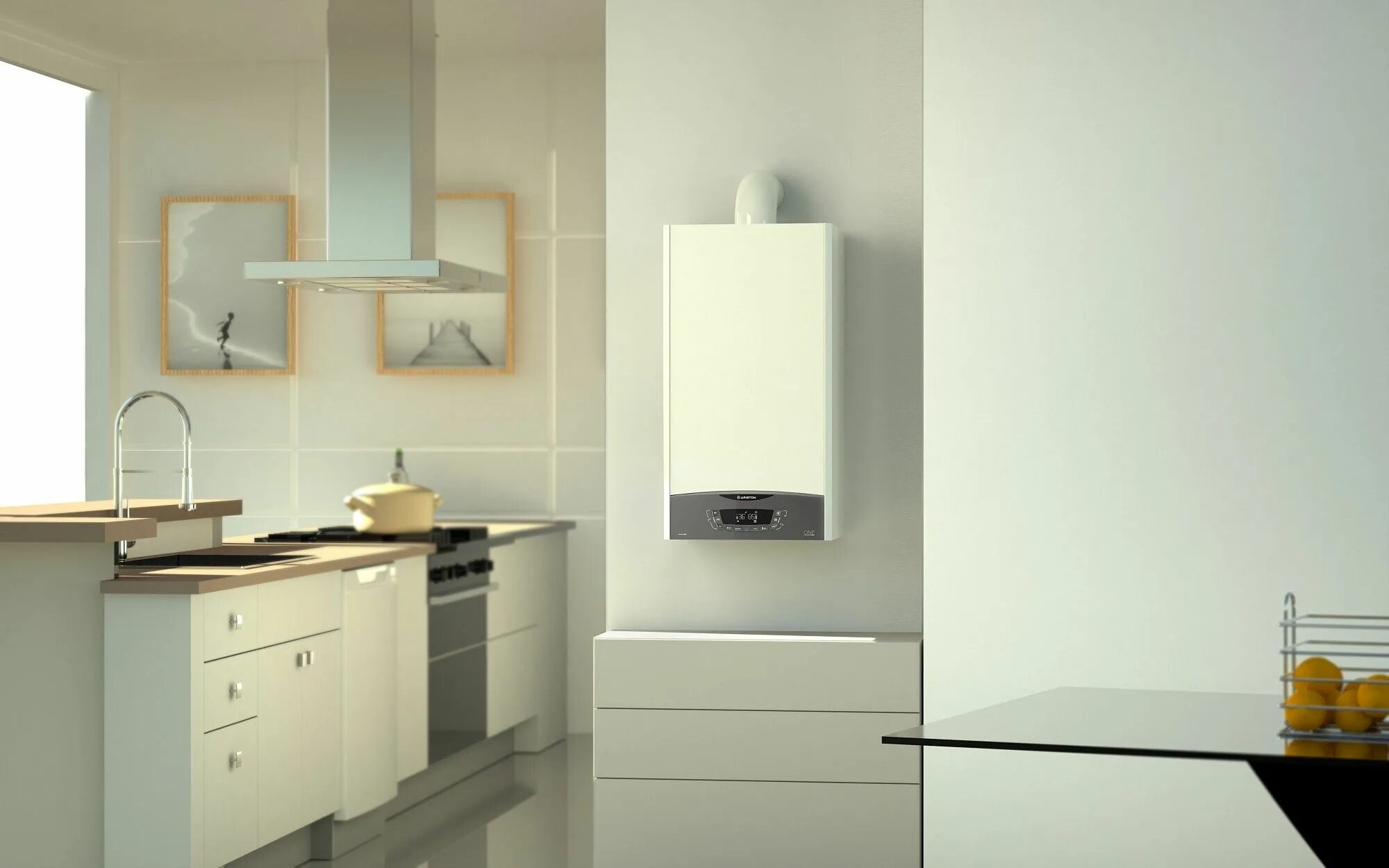 Котел настенный в частном доме фото Купить Газовый котел Ariston CLAS X SYSTEM 24 CF настенный одноконтурный в СПб Т