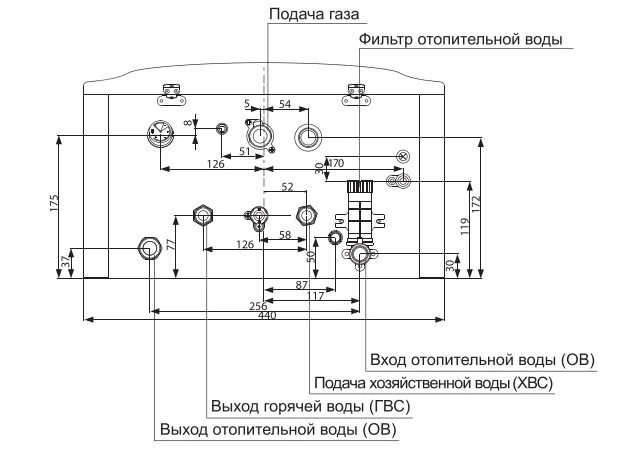 Котел навьен делюкс 24к подключение Настенный газовый котел Navien Deluxe S -35k купить, цена, отзывы