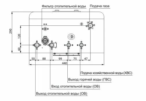 Котел навьен подключение воды Газовый котел Navien серии SMART TOK (двухконтурный/закр.+WI-FI) купить Волгогра