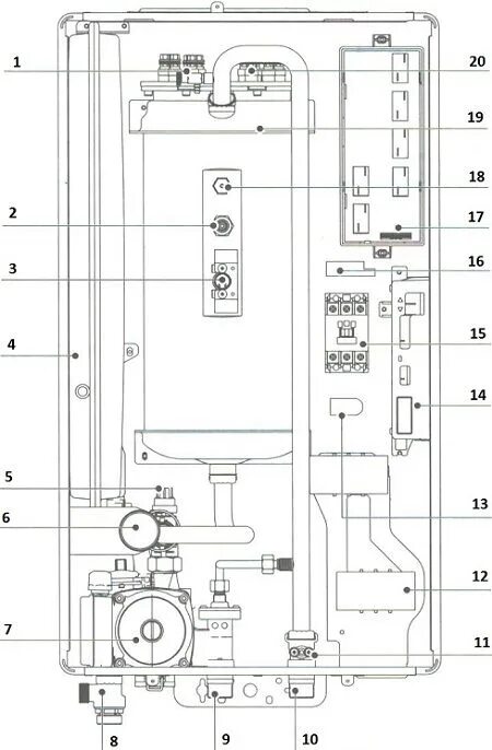 Котел navien deluxe схема подключения Электрический котёл Navien EQB-24HW артикул EQB24HW Цена: 67 364 руб. Описание. 