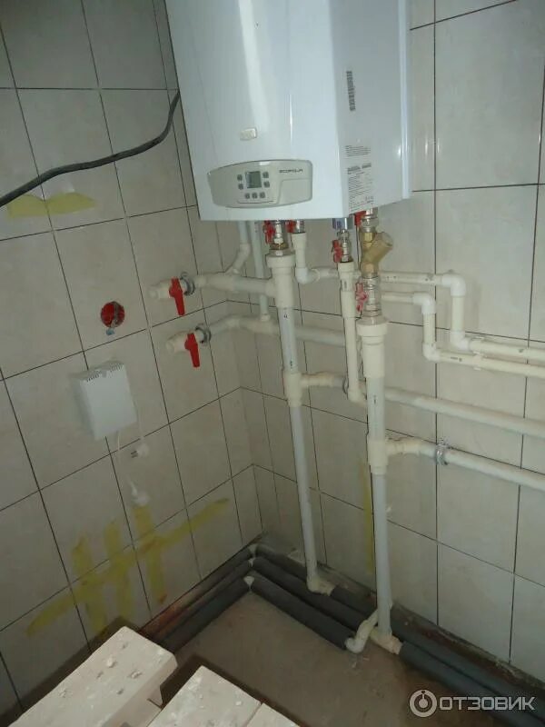 Котел отопления бакси подключения Отзыв о Газовый котел Baxi Eco Four 24F Газовый котел для частного дома Эко фур 