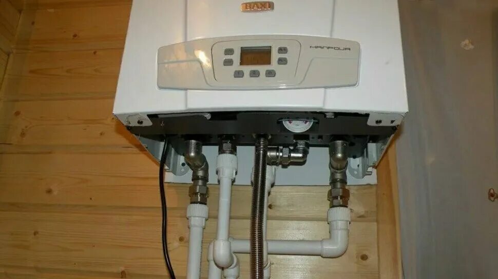 Котел отопления бакси подключения Котел газовый настенный BAXI ECO Four 1.14 F - купить в интернет-магазине по низ
