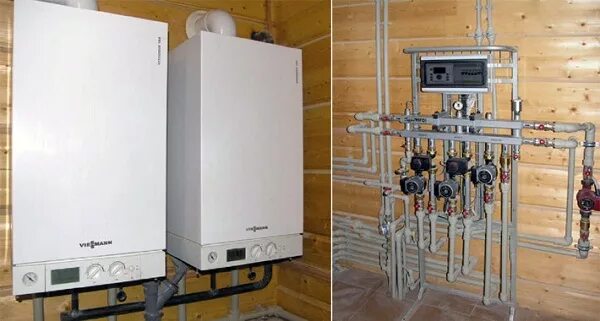 Котел подключение каскадом Схема каскадного подключения газовых котлов