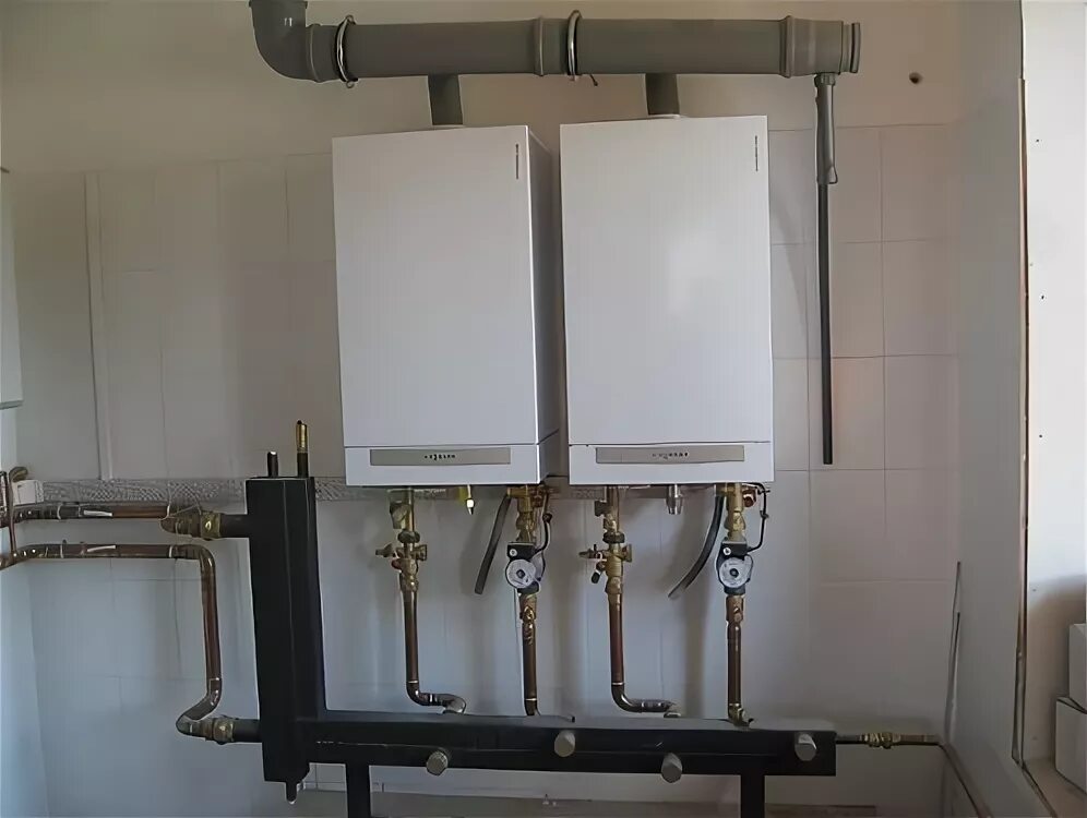 Котел подключение каскадом Схема каскадного подключения газовых котлов