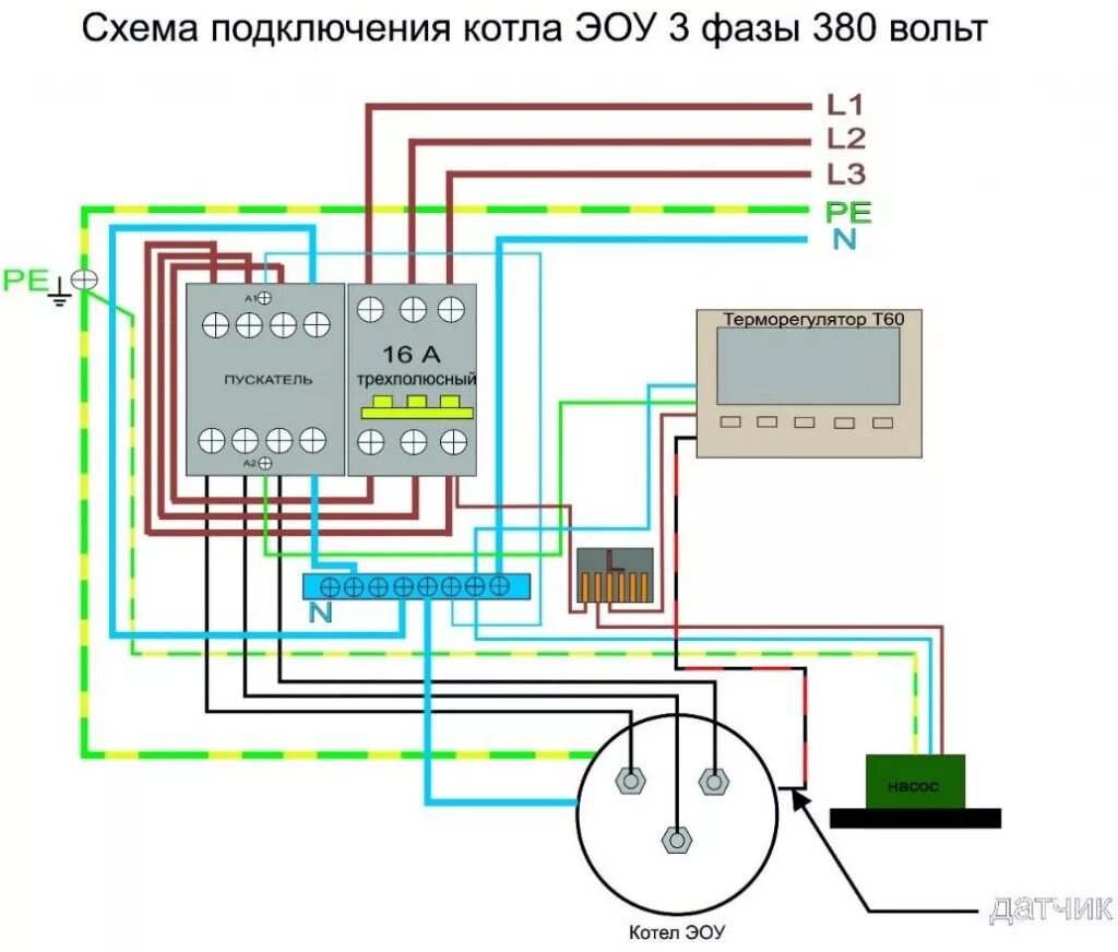 Котел ресурс 6 квт подключение 220 Подключения электрокотла электричеству