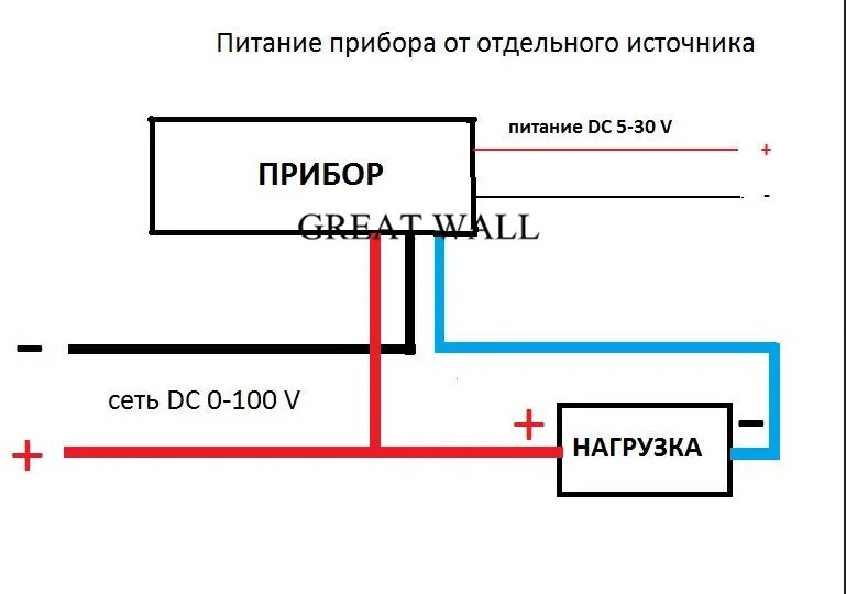 Котел сигнал схема подключения вольтметра Цифровой вольтметр амперметр dc 100v 10a схема подключения