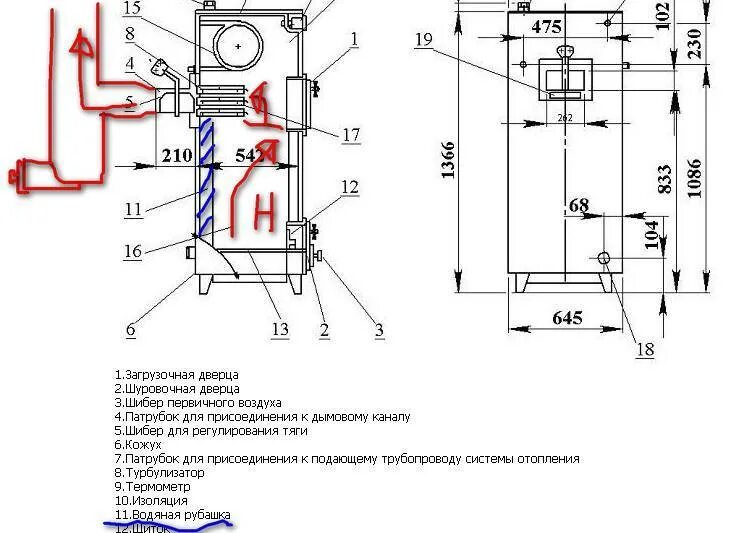 Котел устройство и подключение Газовый котел своими руками: Инструкция