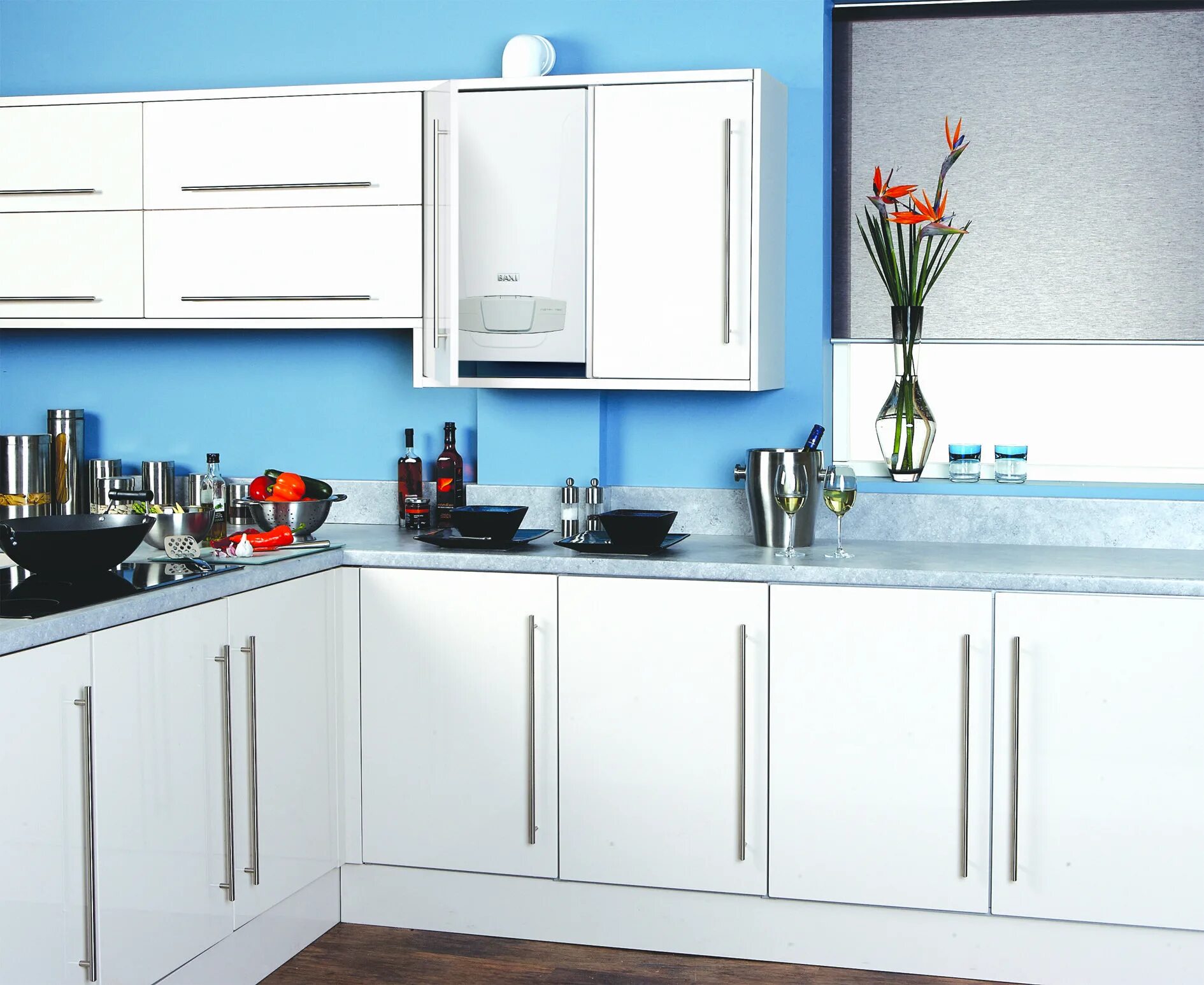 Котел в интерьере кухни https://www.mjtcontrols.co.uk/boiler-spares/baxi