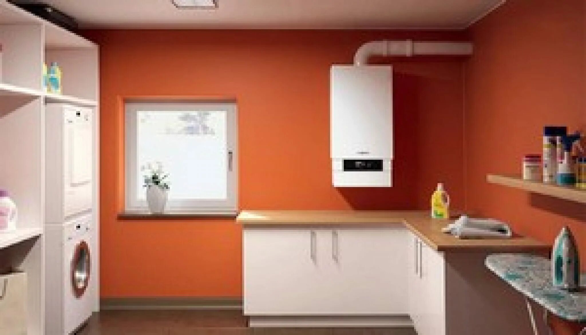 Котел в кухне частного дома фото Котлы электрические vaillant ) - Котлотех