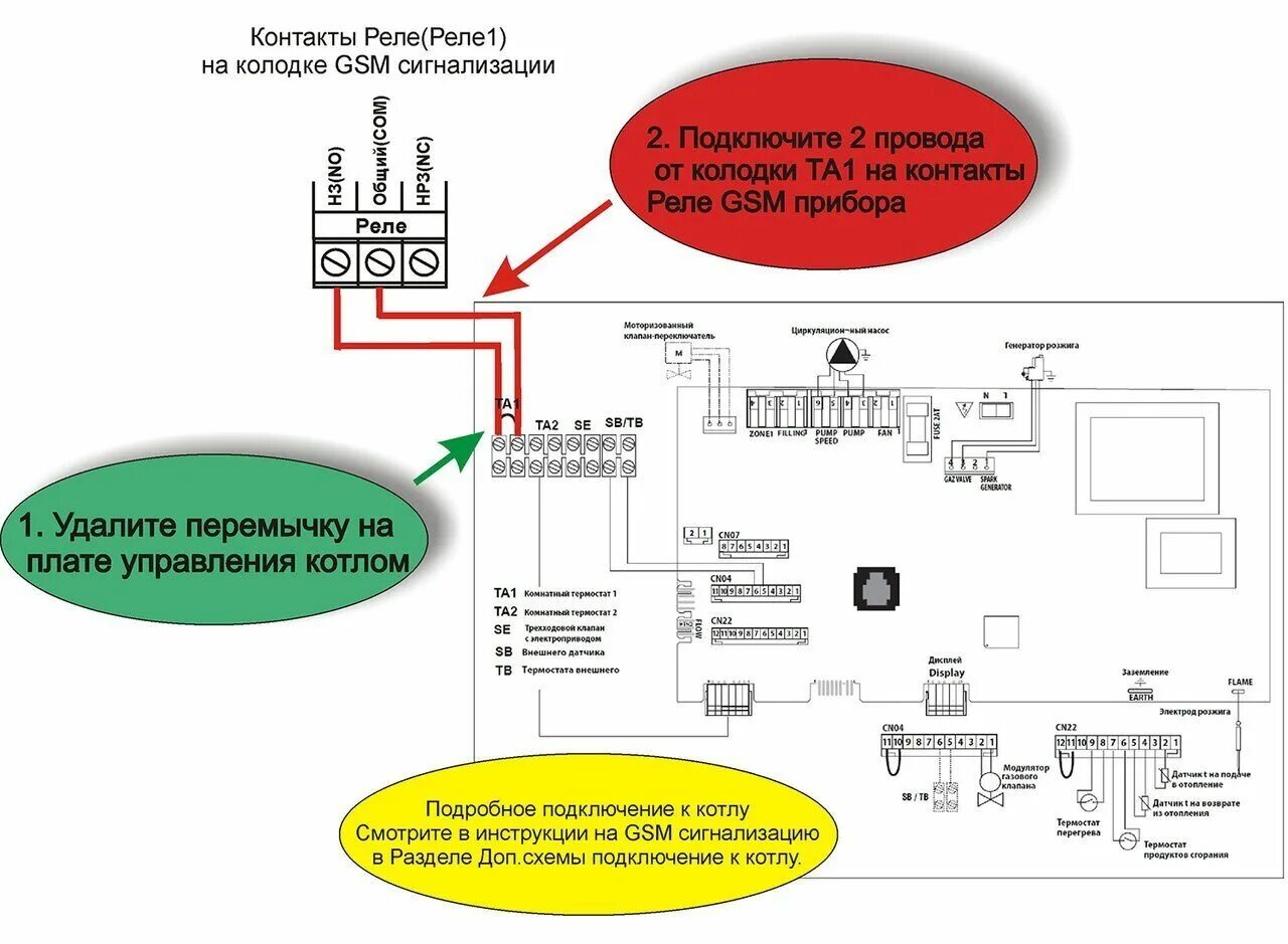 Котел varme 24 схема подключения wifi модуля Схемы подключения котлов ARISTON