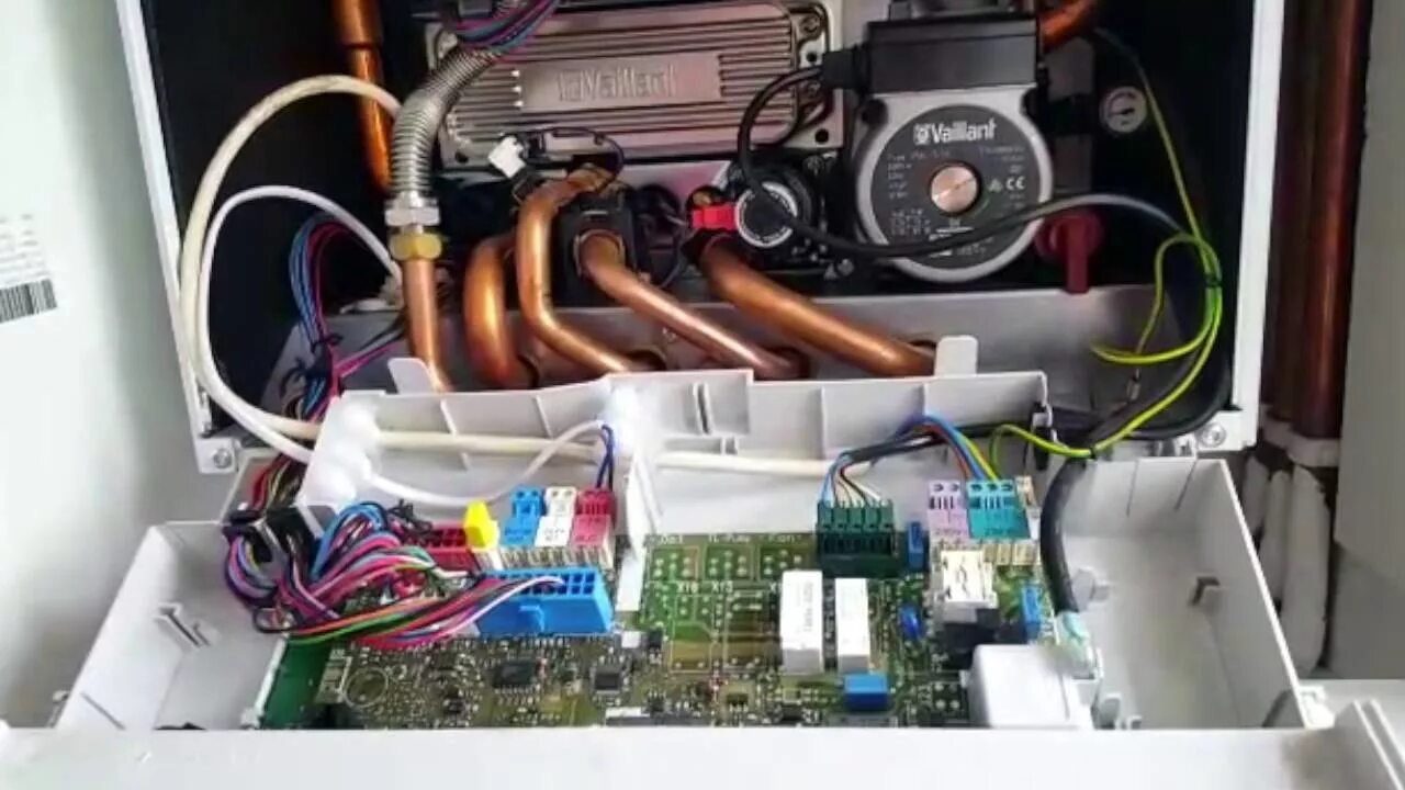 Котел вайлант подключение Vaillant vsmart thermostat review - YouTube
