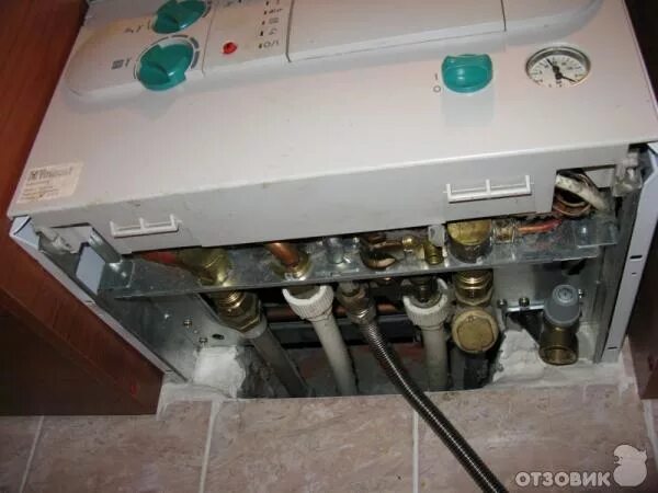 Котел вайлант подключение Отзыв о Двухконтурный настенный газовый котел Vaillant Atmomax Pro VUW 240 Эконо