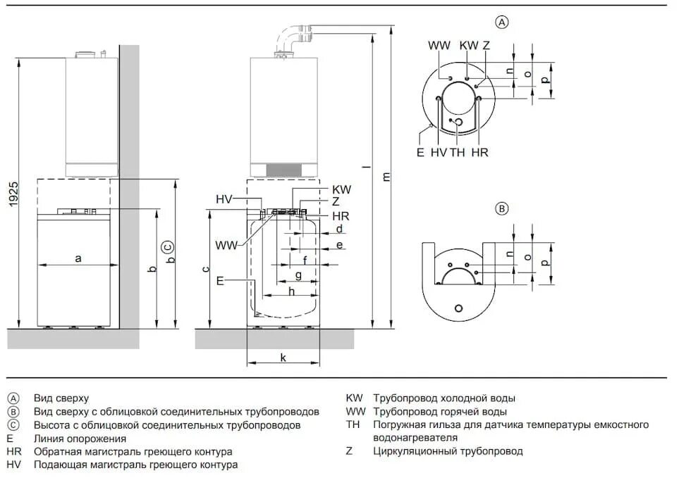 Котел висман 100 схема подключения Viessmann Vitocell 100-W CUG 100 л. Купить по Акционной цене 26782грн.
