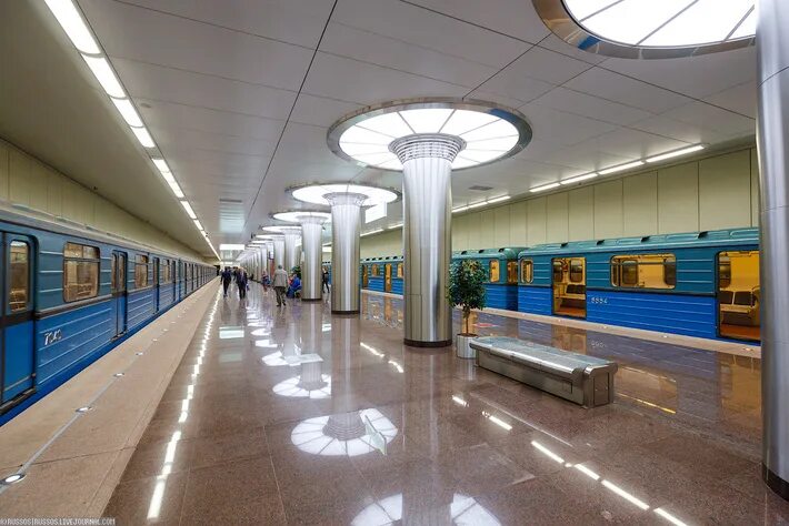 Котельники станция метро фото Новая станция московского метро "Котельники" (фоторепортаж)" в блоге "Транспорт,