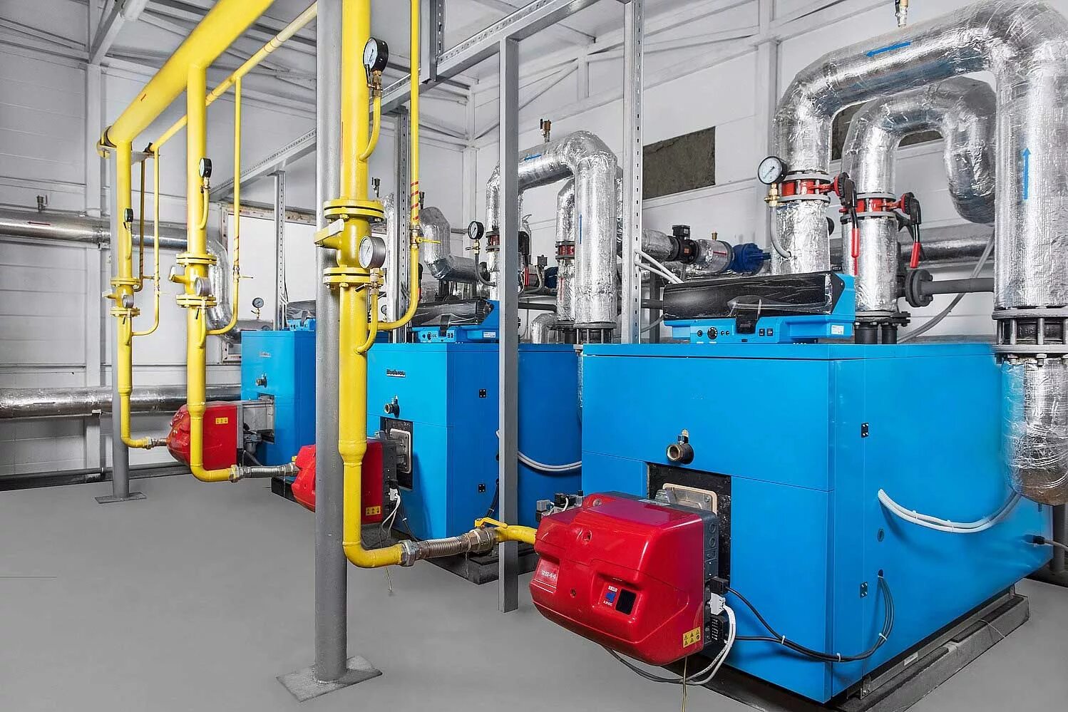 Котельные установки фото Качественное оборудование для газовой котельной установки