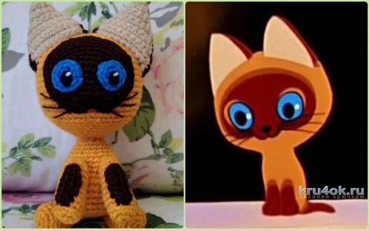 Котенок гав амигуруми крючком схема и описание игрушка котенок по имени Гав крючком. Работа Ксении вязание и схемы вязания Croc