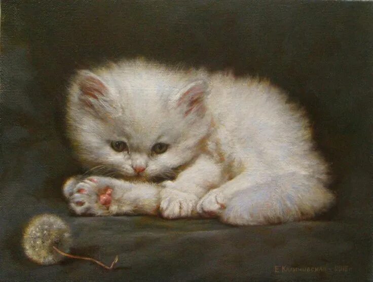 Котенок картина фото Новости Cat drawing, Cute cats, Cats illustration