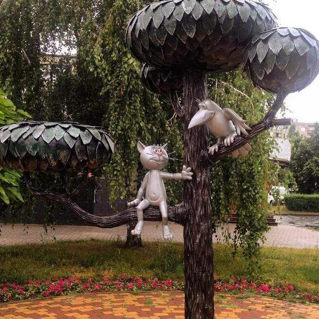 Котенок с улицы лизюкова памятник фото Памятник котенку лизюкова