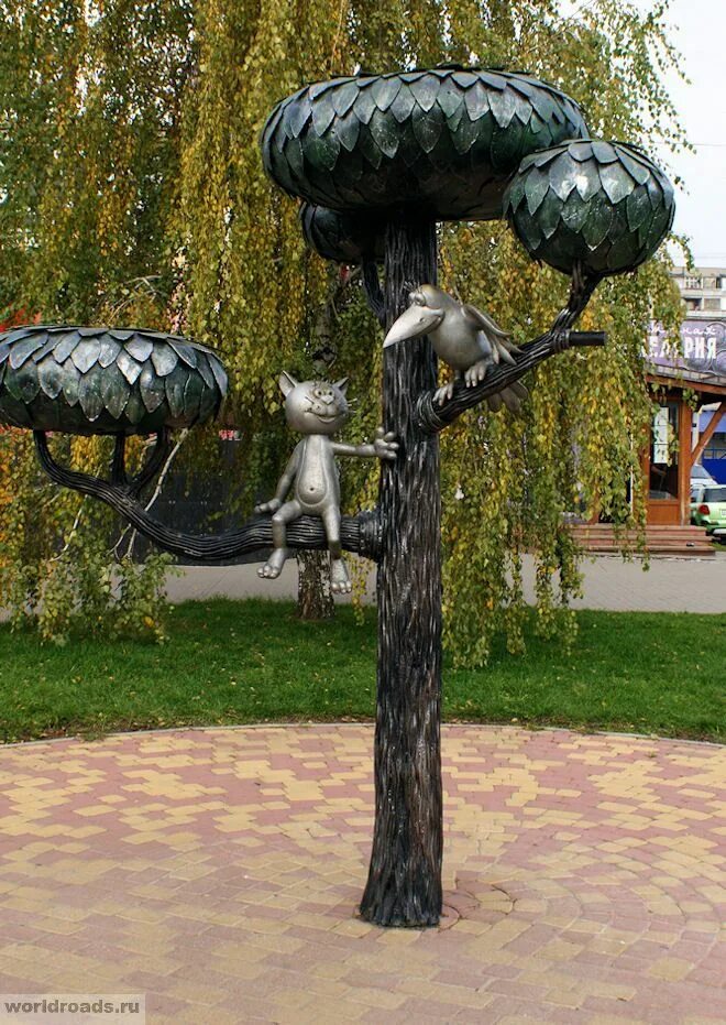 Котенок с улицы лизюкова в воронеже фото Памятник котёнку с улицы Лизюкова Памятник, Улица, Памятники