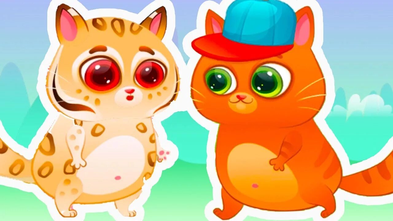 Котик бубу фото Bubbu Рыжий кот Бубу Мультик игра Развивающие игры для детей - YouTube