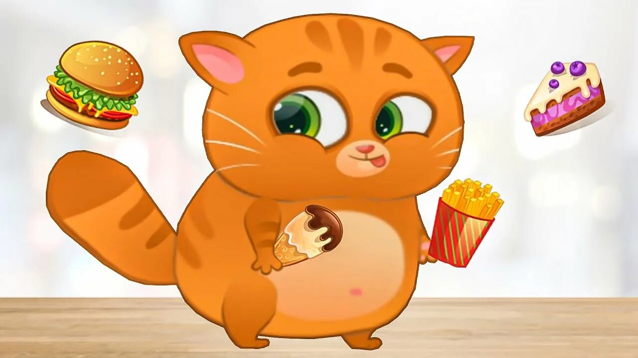 Котик бубу фото Суровый КОТИК БУБУ #58. Бубу ТОЛСТЯК. Мультик ИГРА про котят на Игрули TV - YouT
