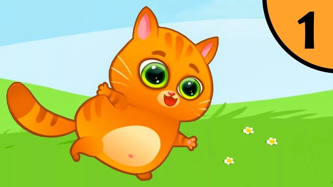 Котик бубу фото Суровый КОТИК БУБУ #1. Знакомство с Бубу. Мультик ИГРА про котят на Игрули TV - 