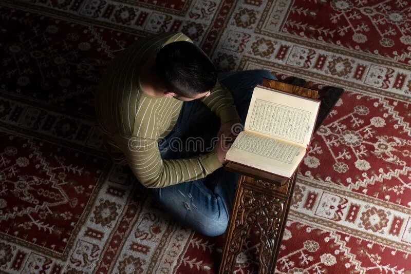 Котик читает коран фото Young Muslim Guy Reading the Koran Stock Photo - Image of posing, movement: 3873
