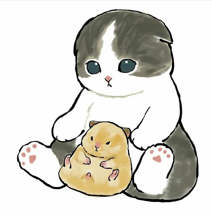 Котик фото милый рисунок Pin by Melody on Cute cat Cute animal drawings, Cute cat drawing, Kitten drawing