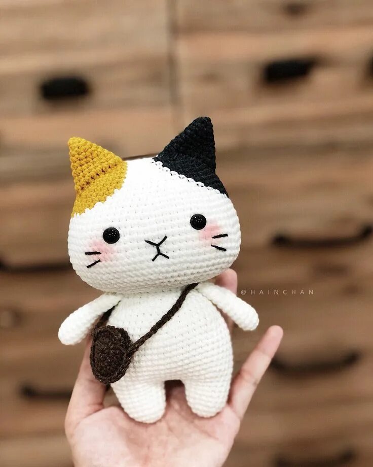 Котик крючком фото Tira the Little Cat Crochet Pattern Digital Instant DIY Amigurumi PDF, Cute Desi