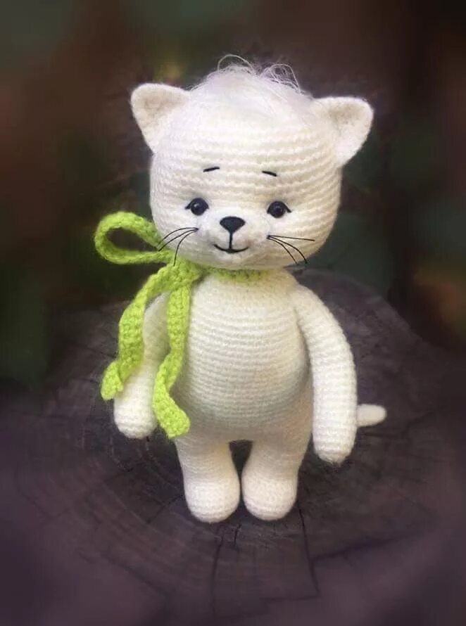 Котик крючком фото AgnesaHandmade Crochet cat, Crochet teddy bear, Knitted toys