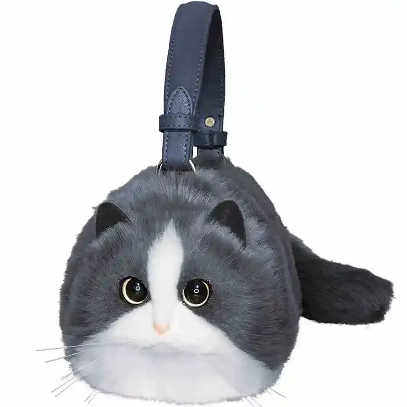 Котик купи сумочку High quality imitation cute cat bag with large capacity plush Garfield cat super