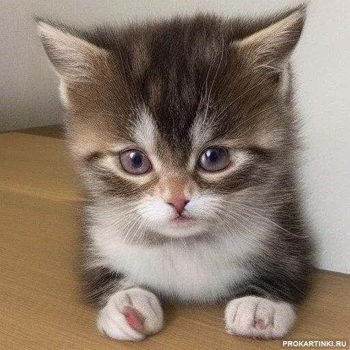 Котики фото Животные, Коты, Котята, Карие глаза. Красивая картинка 512x512px id:522