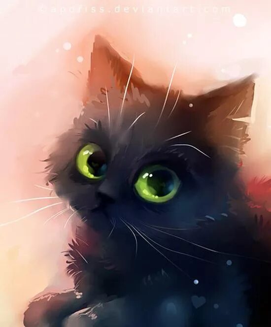 Котики фото арт Lovely cats, digital illustrations by Rihards Donskis aka Apofis - Ego - AlterEg