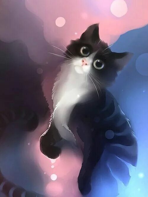 Котики фото арт Pin by Алена Медведева on Cat Cute animal drawings, Cats illustration, Cute cats