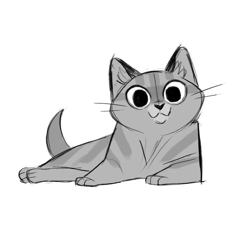 Котики фото картинки нарисованные Daily Cat Drawings - 705-707: Kitten Dump! Playing catch-up with some... Cartoon