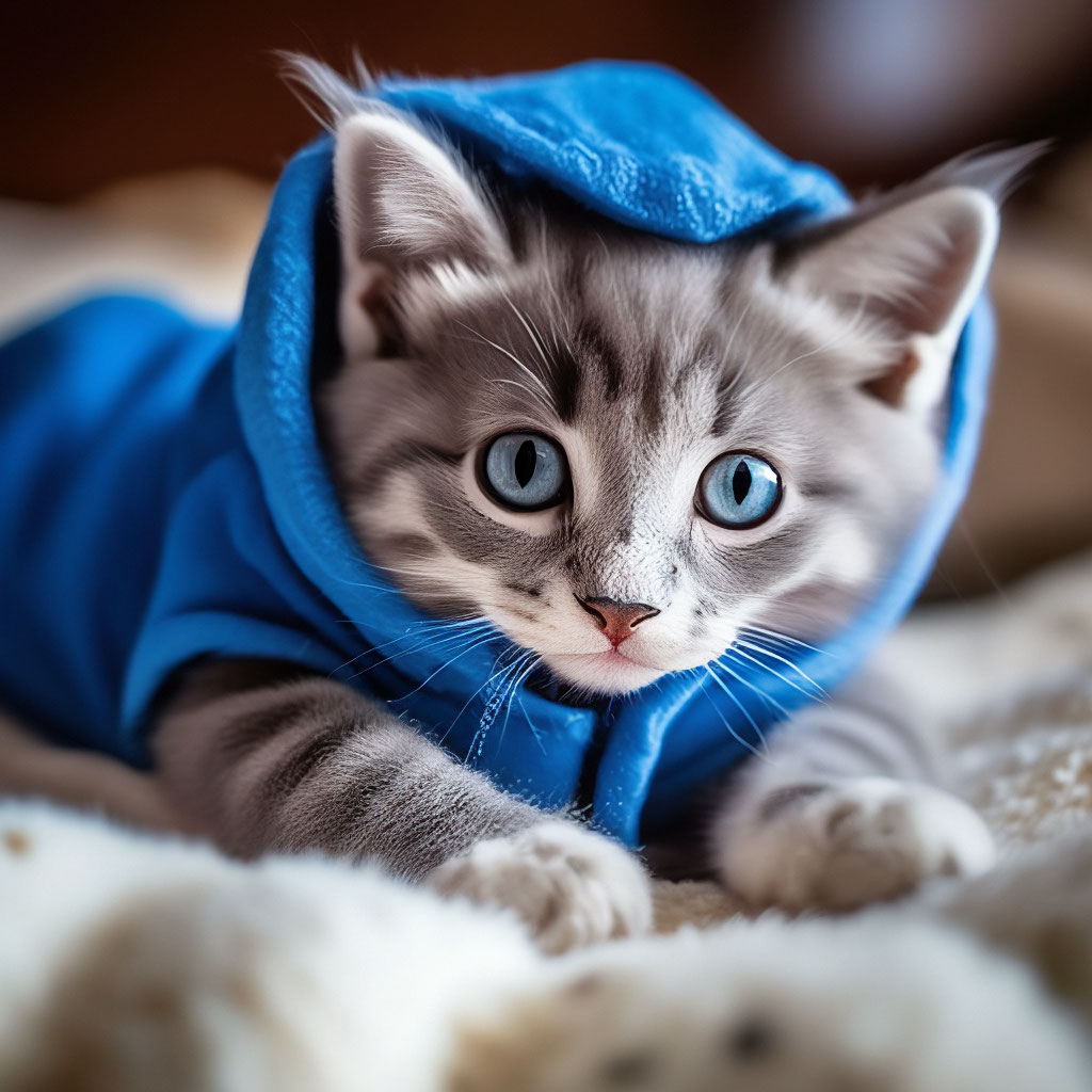 Котики фото купить Милый Котик В Милом Костюме Котиков." - картинка создана в Шедевруме