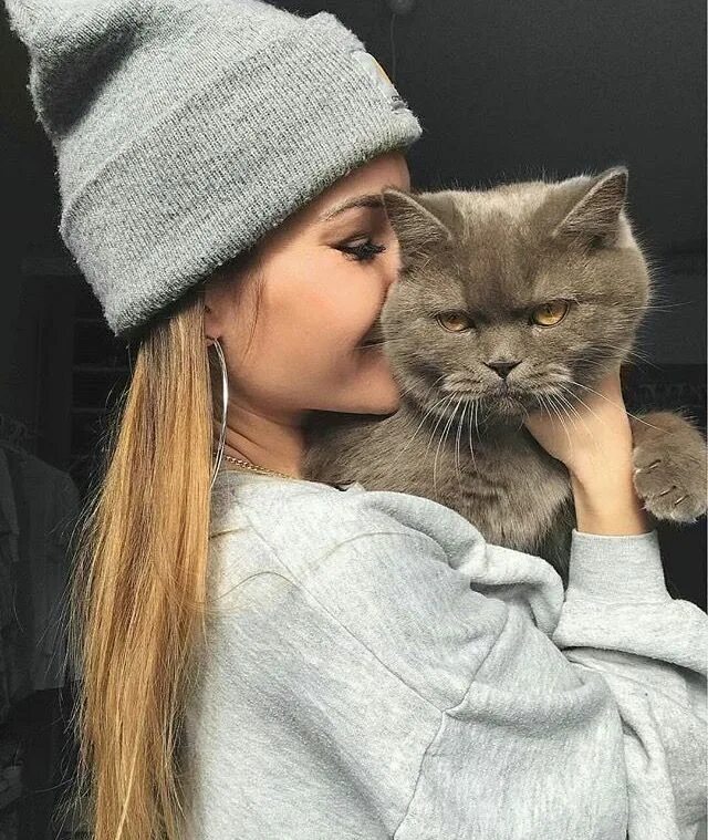 Котики фото на аву для девушек Пин от пользователя Диана Бенько на доске Домашние Фото Девушка-кошка, Модельная