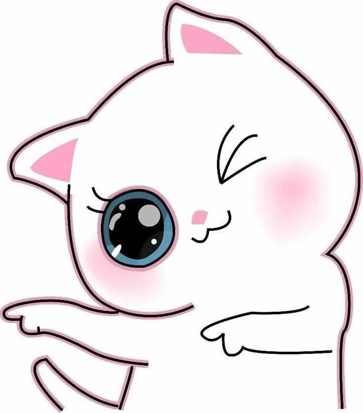 Котики милые фото срисовки Mi GATITO en dibujito Cute cartoon wallpapers, Cute cat drawing, Cute anime cat