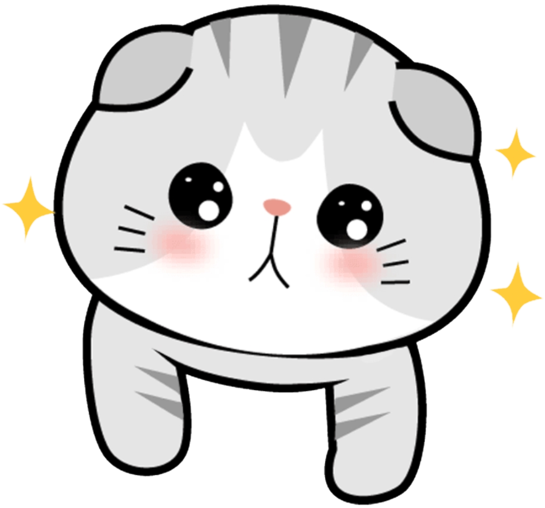 Котики милые фото срисовки Sticker Kawaii Cute Pink Soft Cat Clip Art Library - Sticker Kawaii Cute Pink So