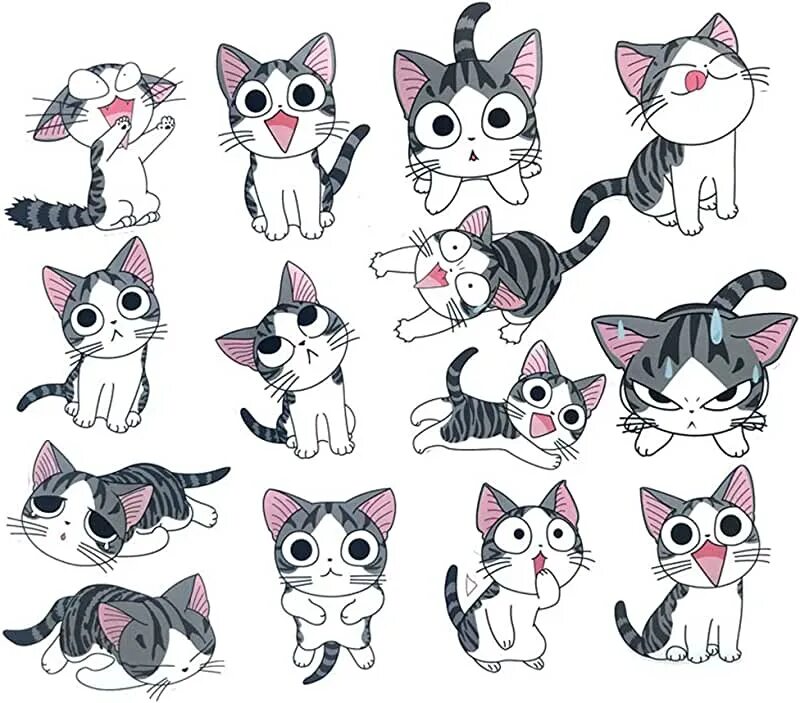 Котики милые фото стикеры Amazon.com: Cute Pusheen