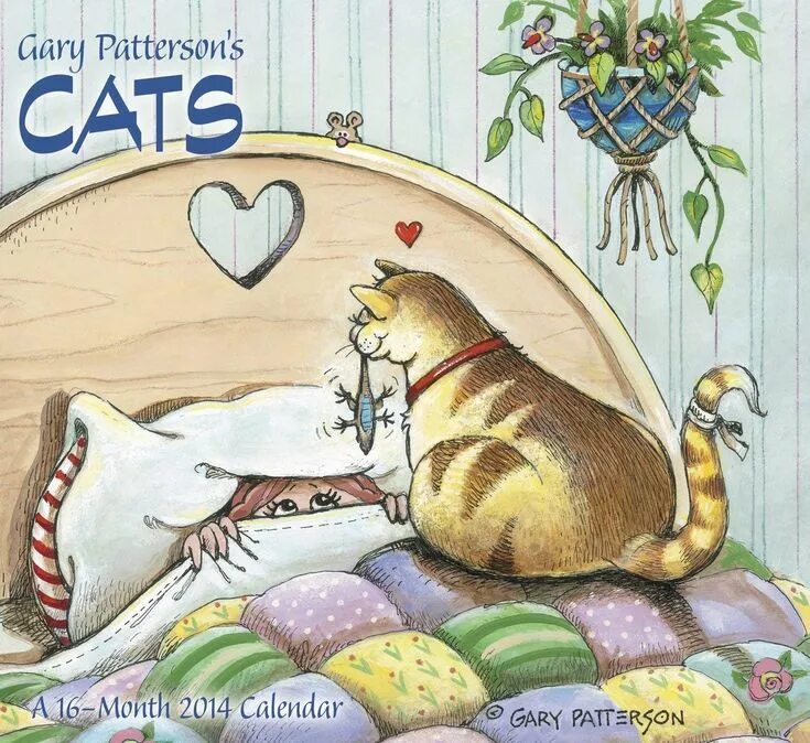 Котики с утра картинки прикольные 2014 Gary Pattersons Cats Wall Calendar: Patterson International: 9781423819424: