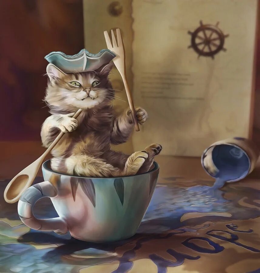 Котики с утра картинки прикольные #ЛНМ_доброе_утро Have a great morning beloved ! 2023 Легенды наших миров VK