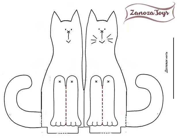Котики своими руками выкройки котиков как обработать горловину у свитшота - Поиск в Google